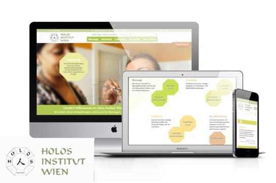 Webdesign Holos_Institut_Wien