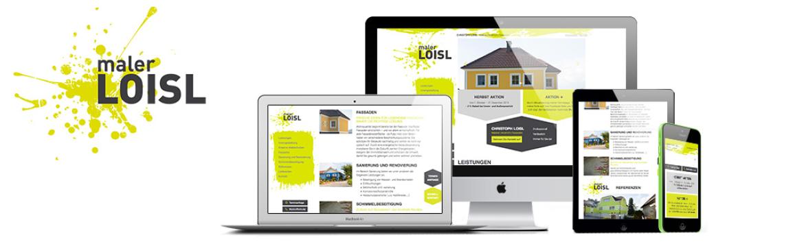 Webdesign Maler_Loisl