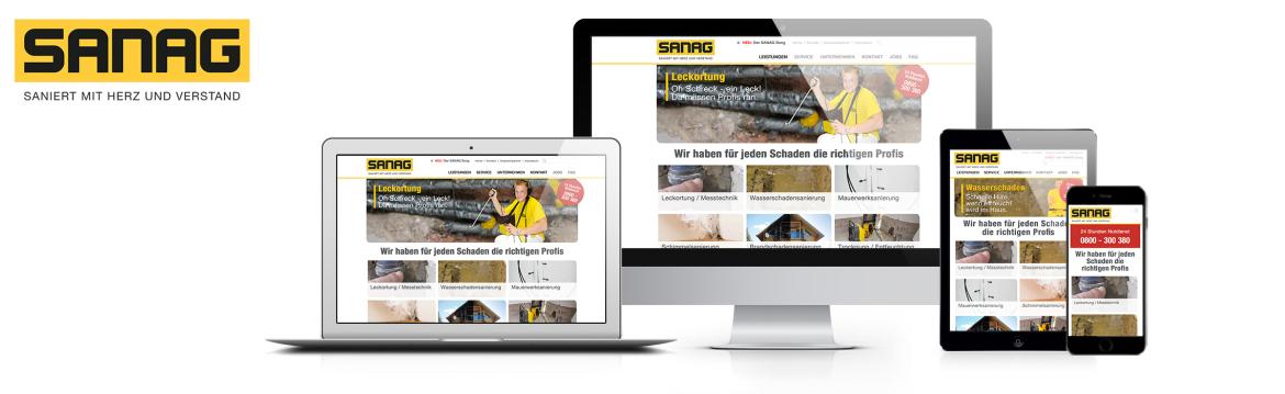 Webdesign Sanag