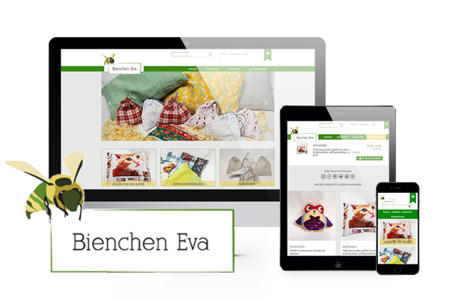 Webdesign Bienchen Eva