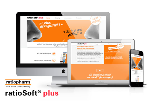 Webdesign Ratiopharm