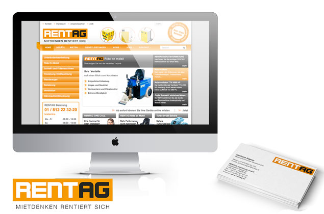 Webdesign für Online Händler, Visitenkarte, Homepage, Website