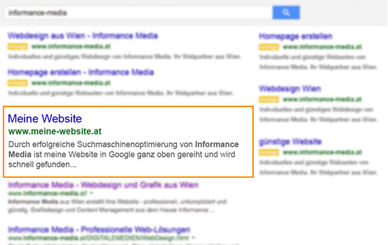 Suchmaschinenoptimierung SEO Wien